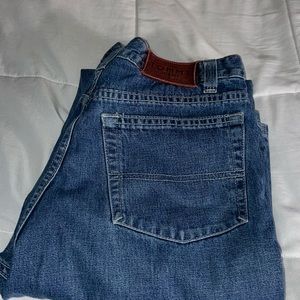 thrifted tommy hilfiger jeans